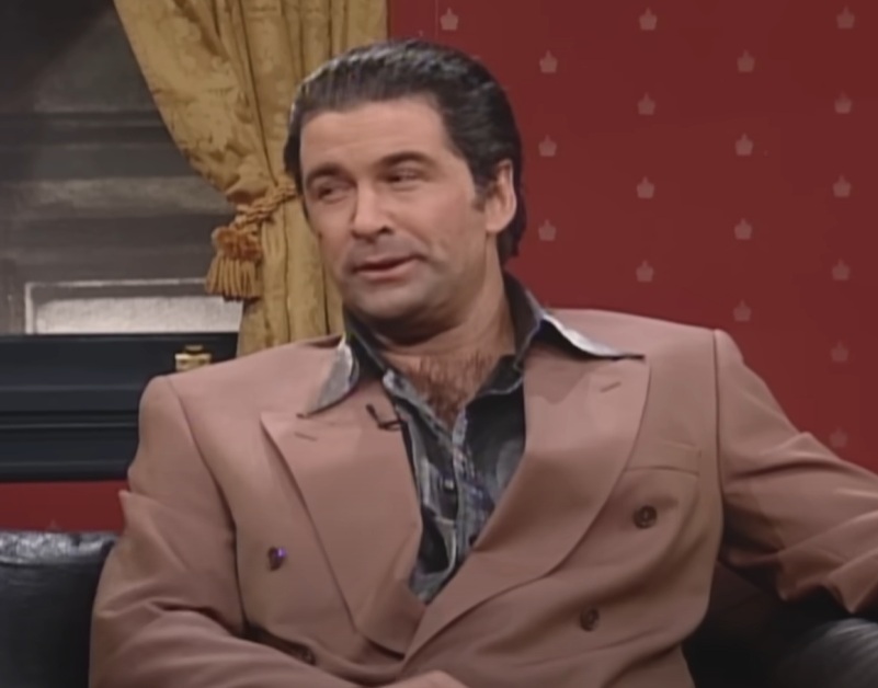 A visually captivating still taken from a pivotal moment in the variety show Saturday Night Live (1975-)