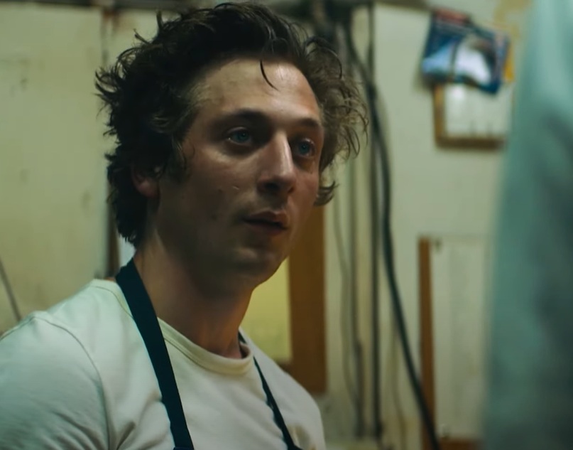 A visually captivating still taken from a pivotal moment in the television series The Bear (2022-)