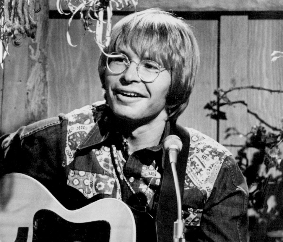 Photo of John Denver from the television special An Evening With John Denver