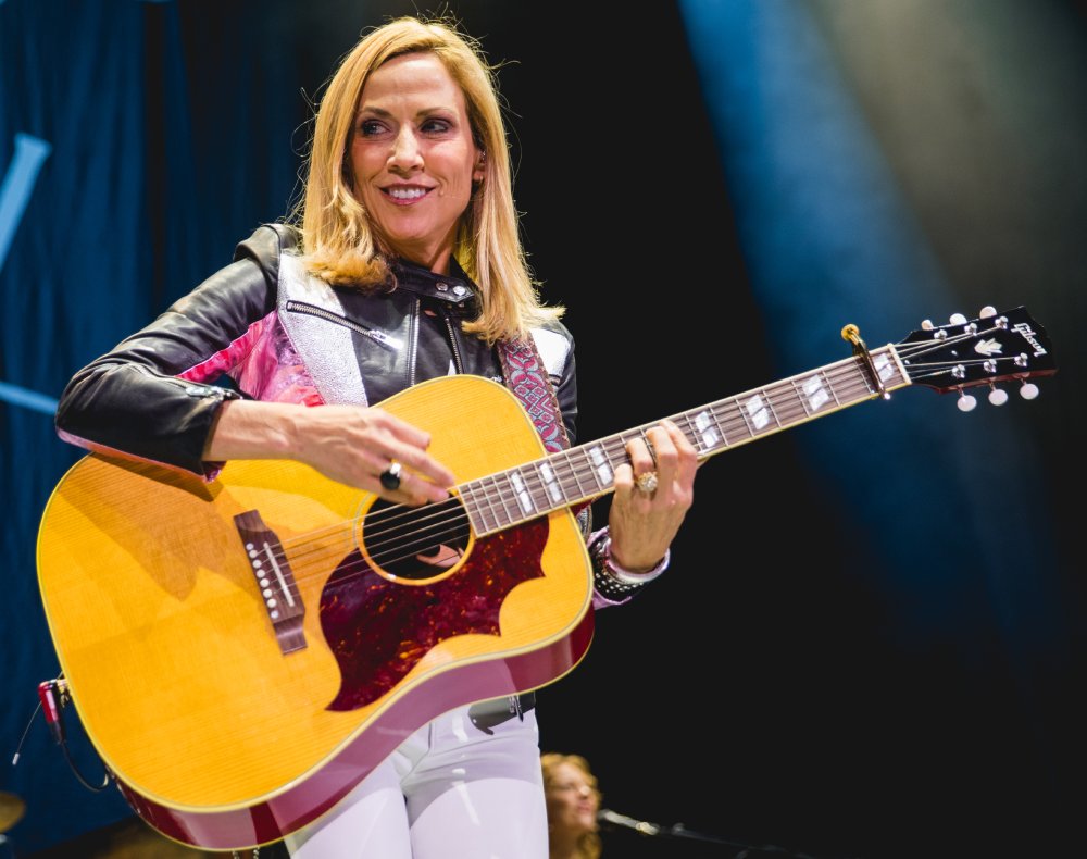 Portrait Photo of Sheryl Crow performing live at Van Andel Arena