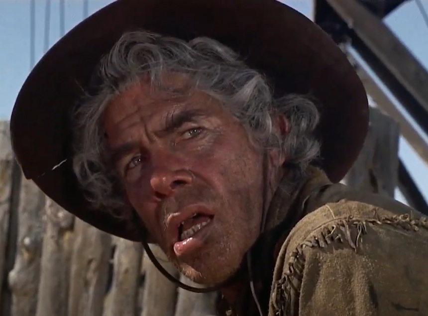 A visually captivating still taken from a pivotal moment in the film Cat Ballou (1965)