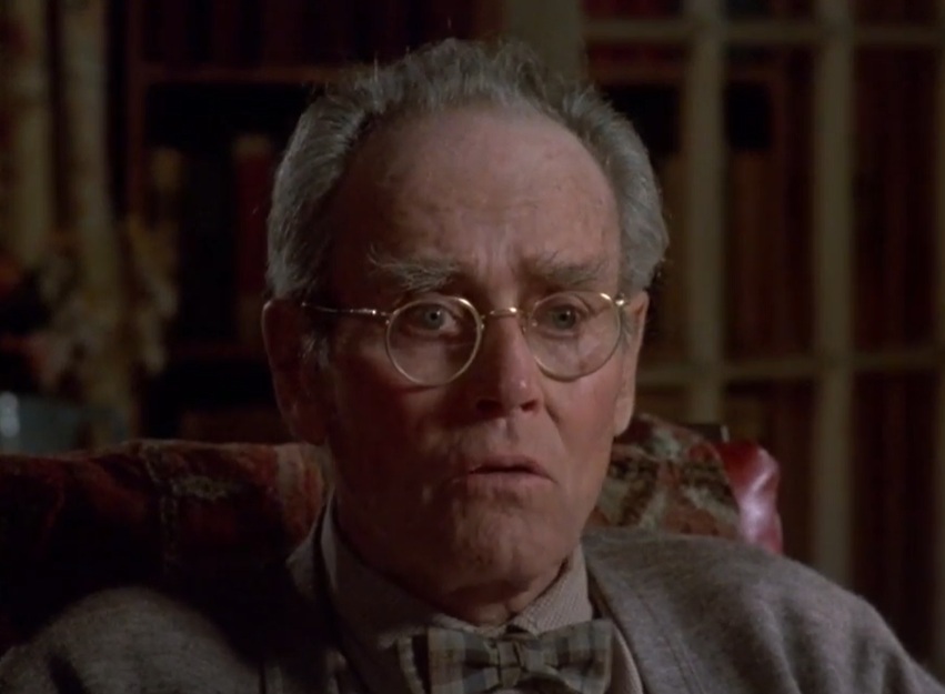A visually captivating still taken from a pivotal moment in the film On Golden Pond (1981)