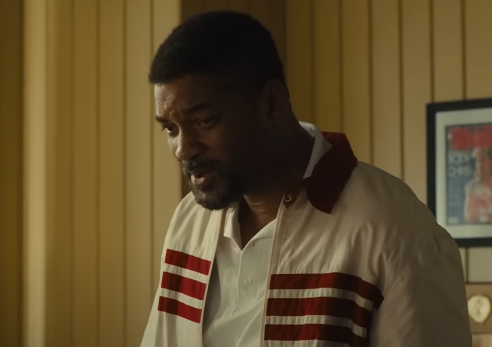 A visually captivating still taken from a pivotal moment in the film King Richard (2021)