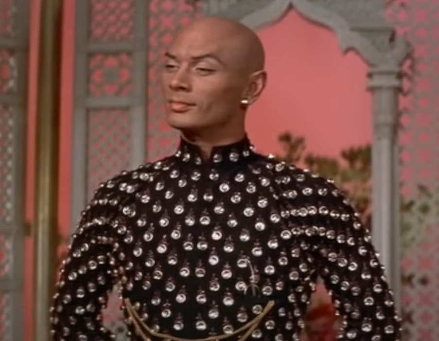 A visually captivating still taken from a pivotal moment in the film The King and I (1956)