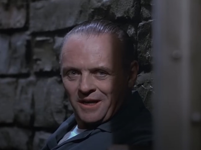 A visually captivating still taken from a pivotal moment in the film The Silence of the Lambs (1991)