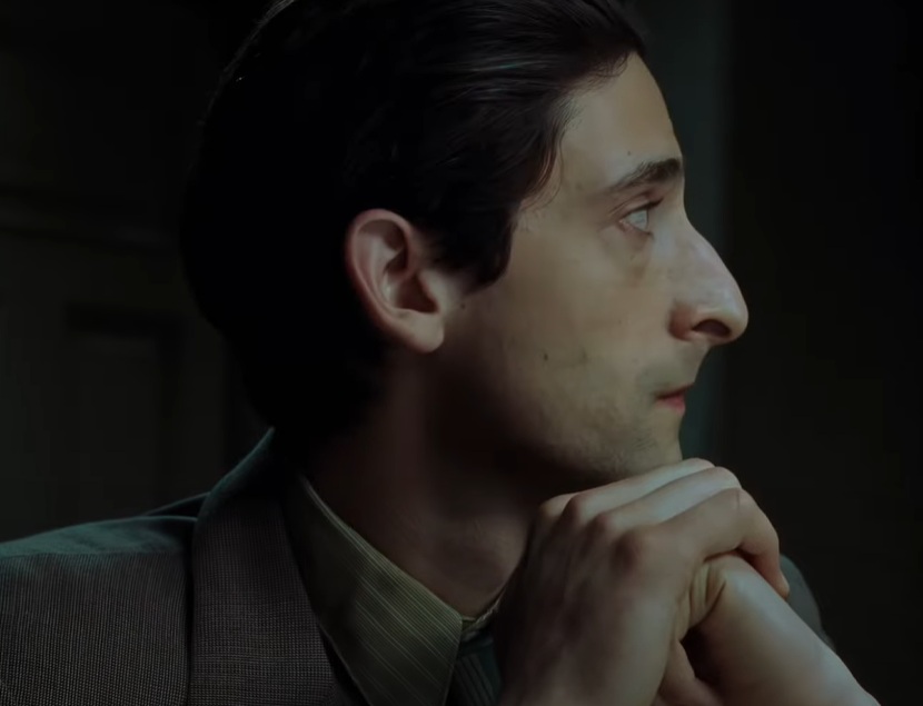 A visually captivating still taken from a pivotal moment in the film The Pianist (2002)