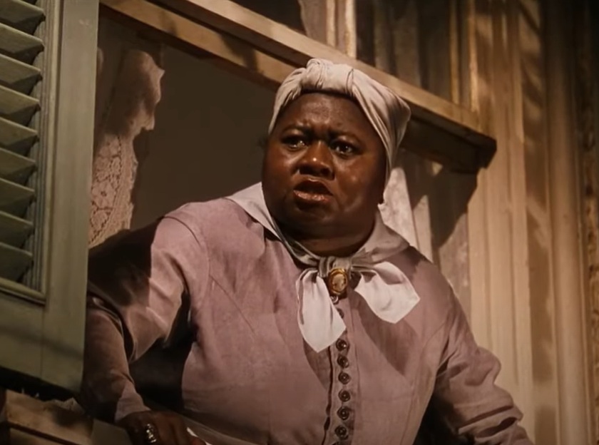 A visually captivating still taken from a pivotal moment in the film Gone with the Wind (1939)