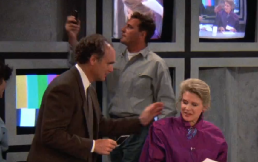 A screenshot of the TV show Murphy Brown 