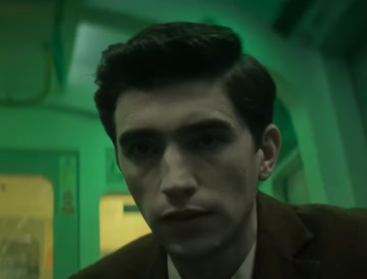 A visually captivating still taken from a pivotal moment in the television series Dead Boy Detectives (2024)