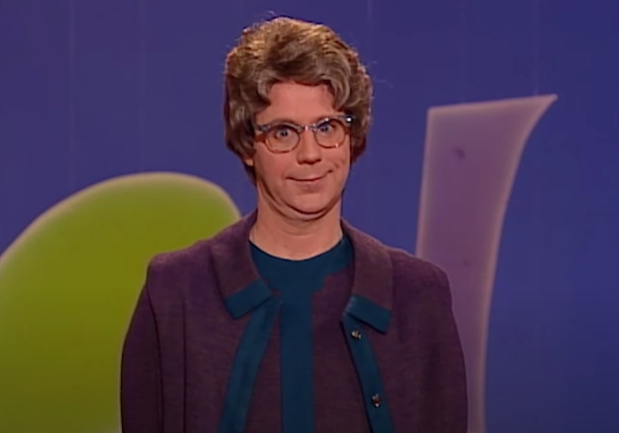 A visually captivating still taken from a pivotal moment in the television series The Dana Carvey Show (1996)