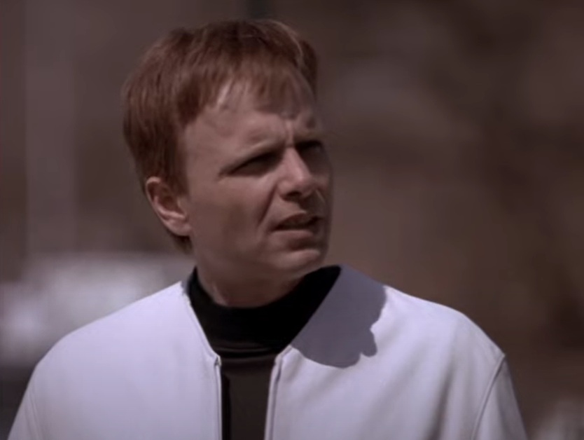 A visually captivating still taken from a pivotal moment in the television series EZ Streets (1996-1997)