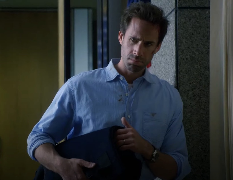 A visually captivating still taken from a pivotal moment in the television series FlashForward (2009-2010)