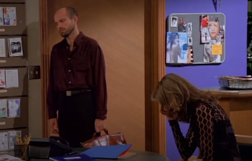 A screenshot of the TV Show Just Shoot Me!