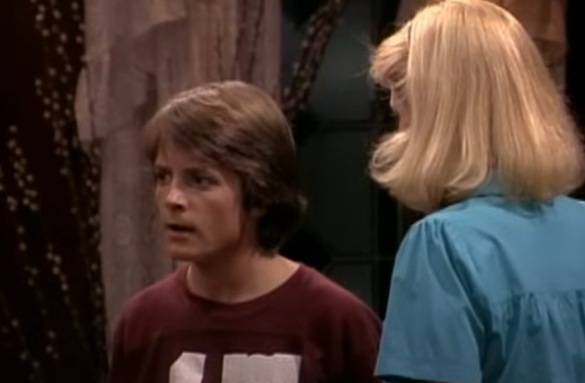A screenshot of the TV Show Family Ties