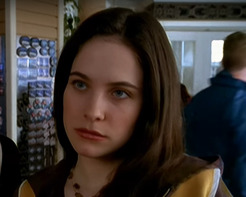 A visually captivating still taken from a pivotal moment in the television series Wonderfalls (2004)