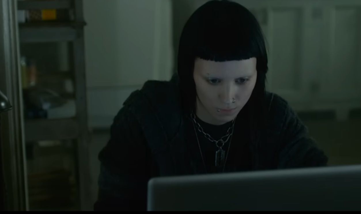 THE GIRL WITH THE DRAGON TATTOO