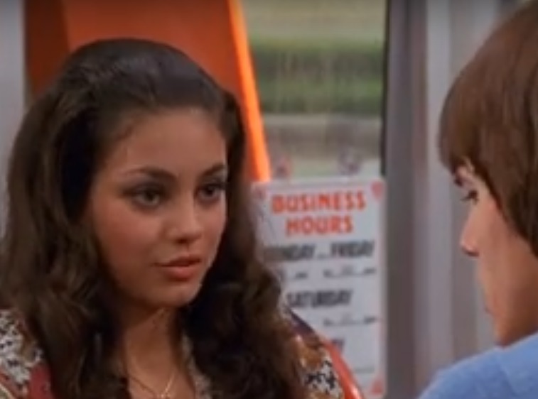 A visually captivating still taken from a pivotal moment in the television series That '70s Show (1998-2006)