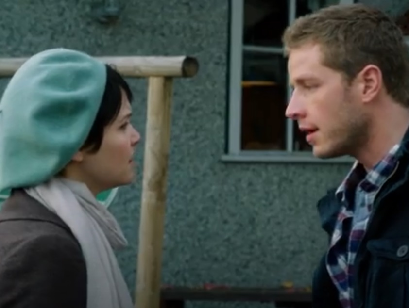 A visually captivating still taken from a pivotal moment in the television series Once Upon a Time (2011-2018)