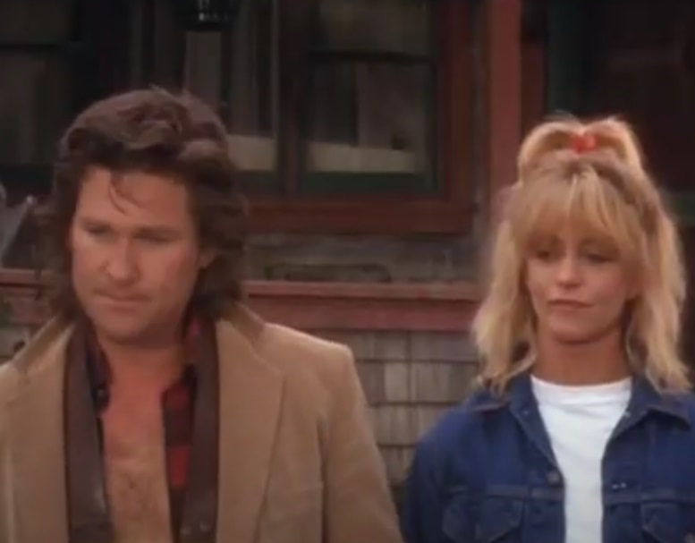 A visually captivating still taken from a pivotal moment in the film Overboard (1987)