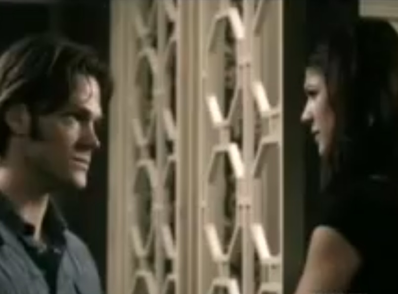 A visually captivating still taken from a pivotal moment in the television series Supernatural (2005-2020)