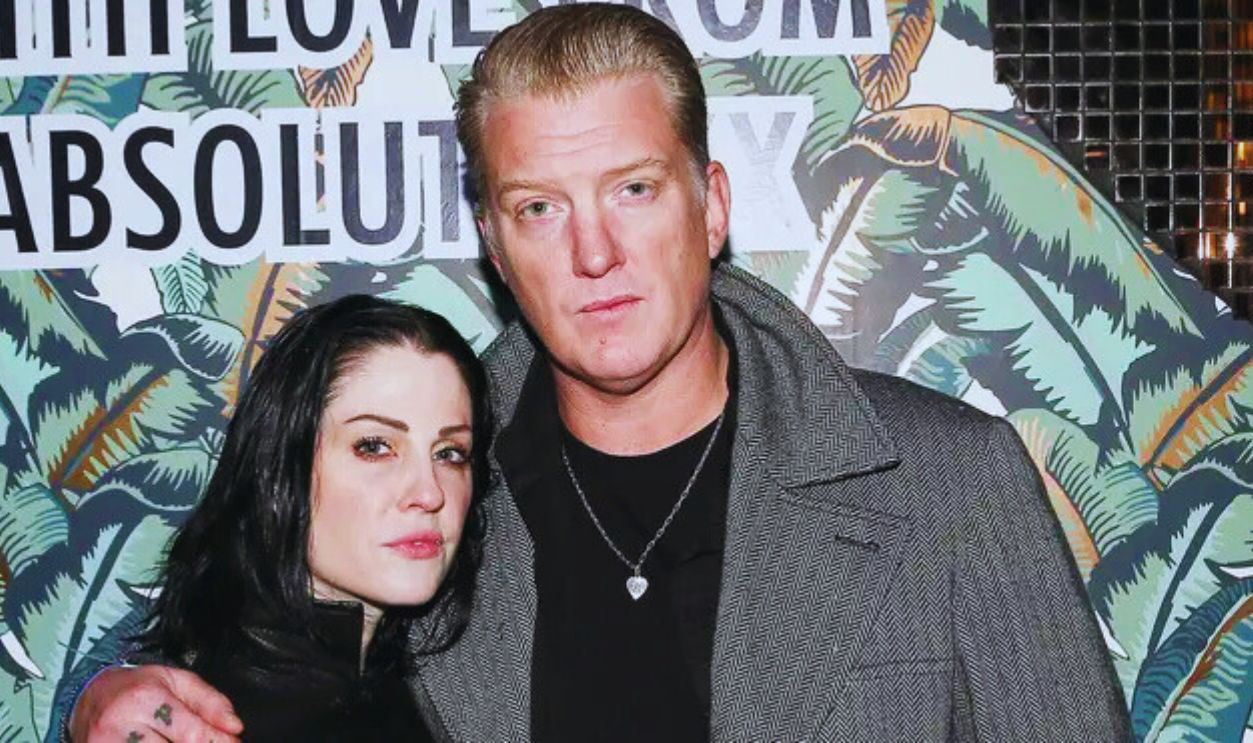 Josh Homme and Brody Dalle