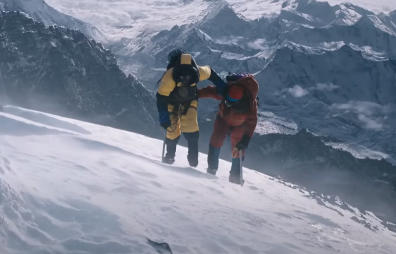 Screenshot of the movie Everest
