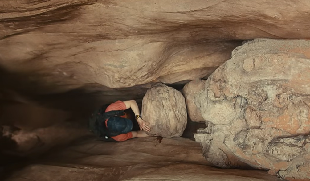 Screenshot of the movie 127 Hours