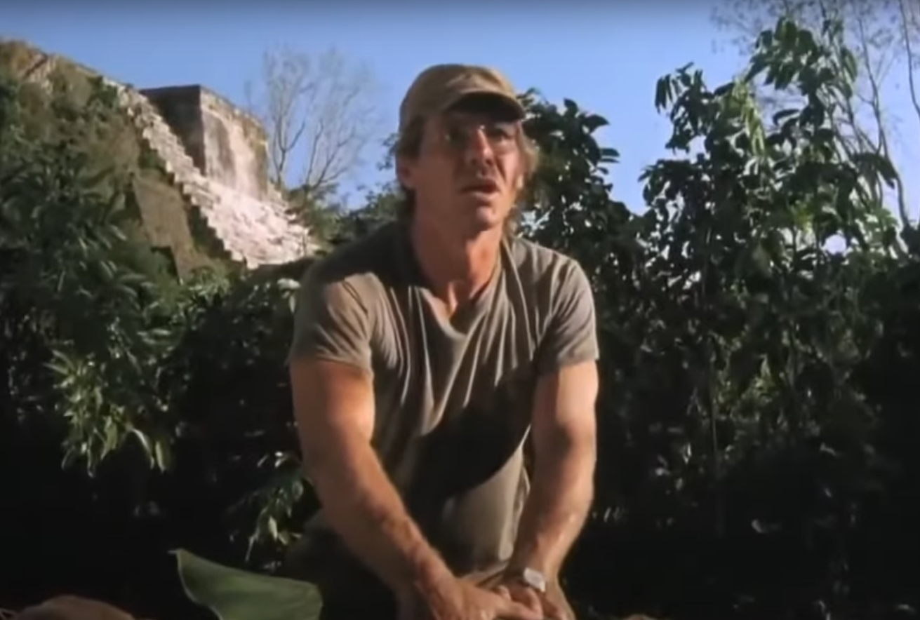 Screenshot of the movie The Mosquito Coast