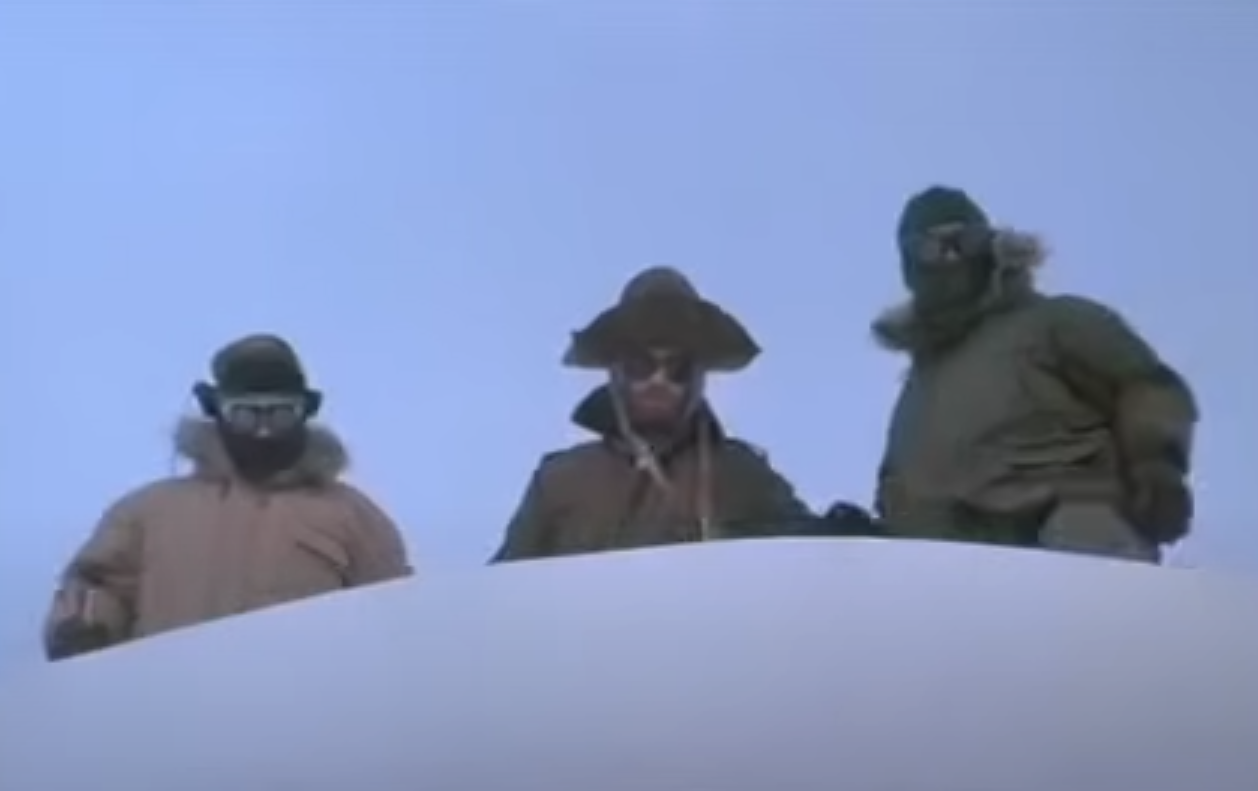 Screenshot of the movie The Thing