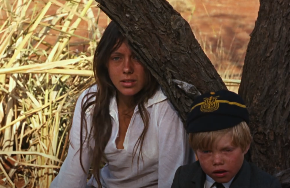 Screenshot of the movie Walkabout