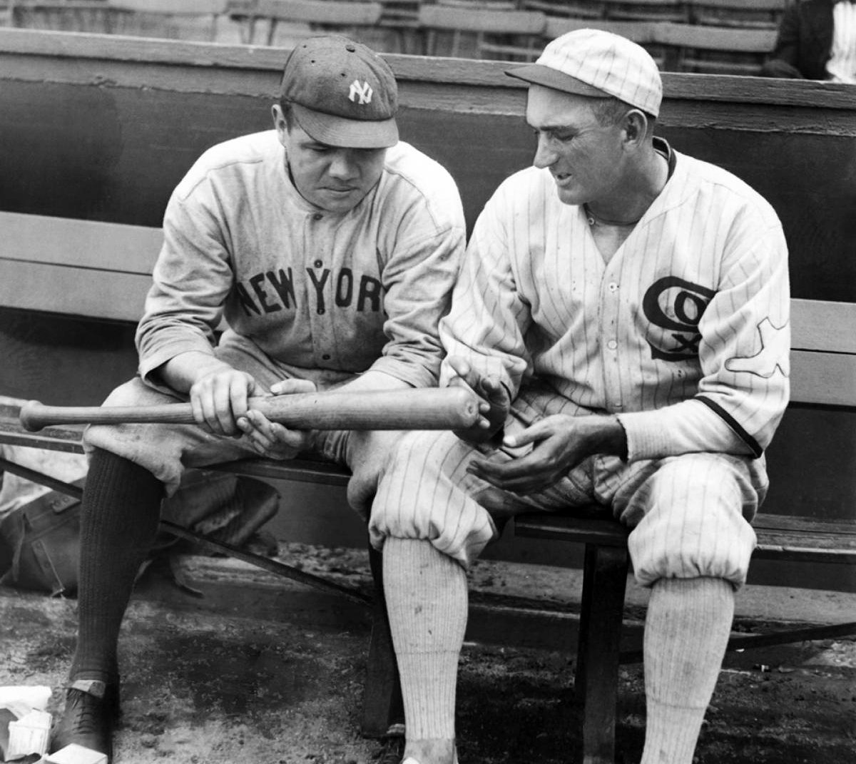 1920 Babe Ruth and Shoeless Joe