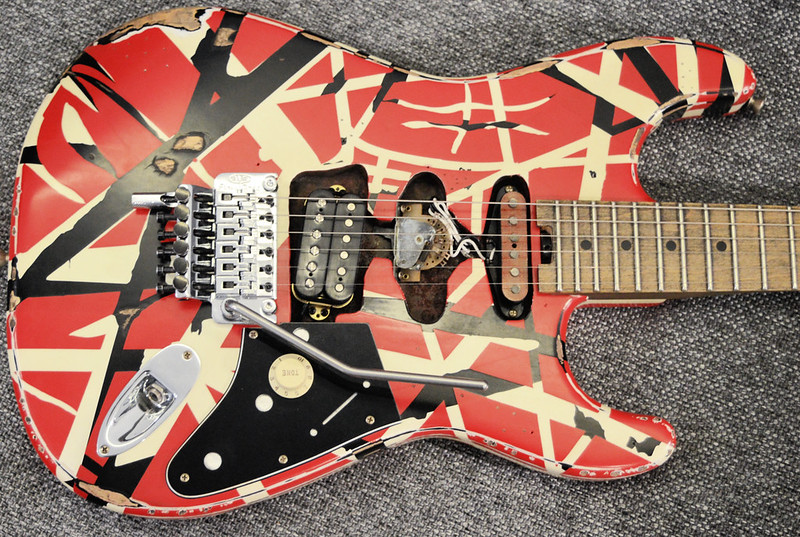 2019 EVH RED STRIPED SERIES FRANKENSTEIN™ FRANKIE