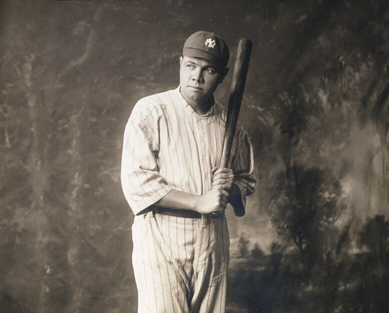 Baseball player Babe Ruth 