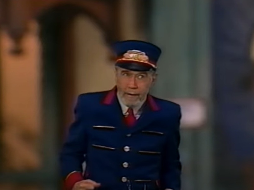 A visually captivating still taken from a pivotal moment in the television series Shining Time Station (1989-1995)