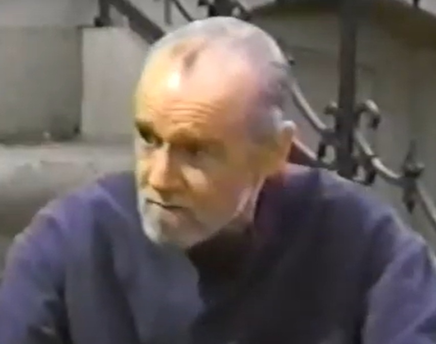 A visually captivating still taken from a pivotal moment in the television sitcom The George Carlin Show (1994-1995)