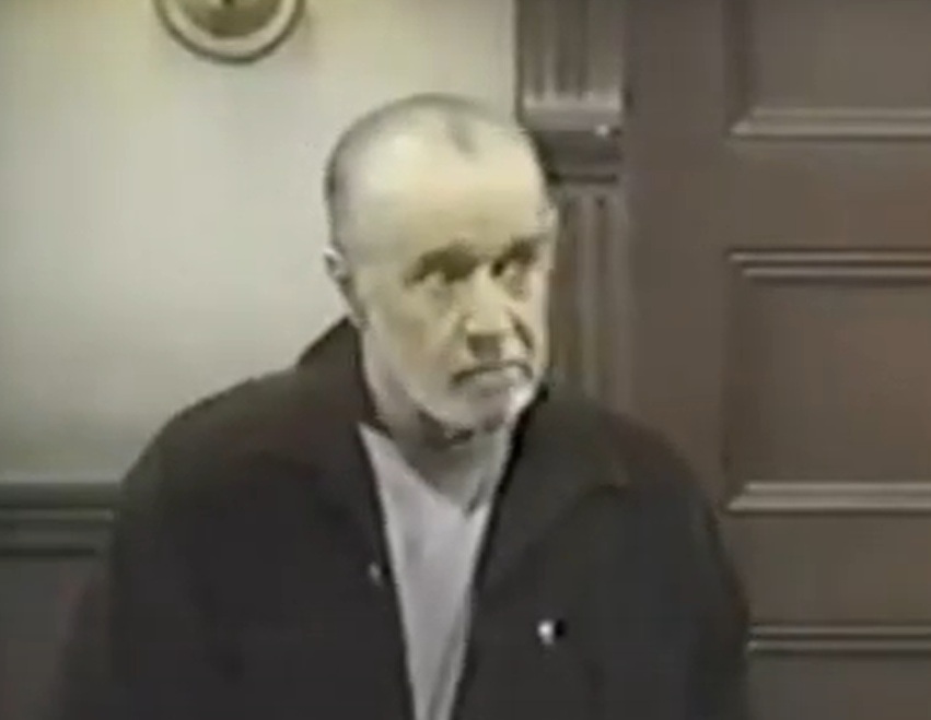 A visually captivating still taken from a pivotal moment in the television sitcom The George Carlin Show (1994-1995)