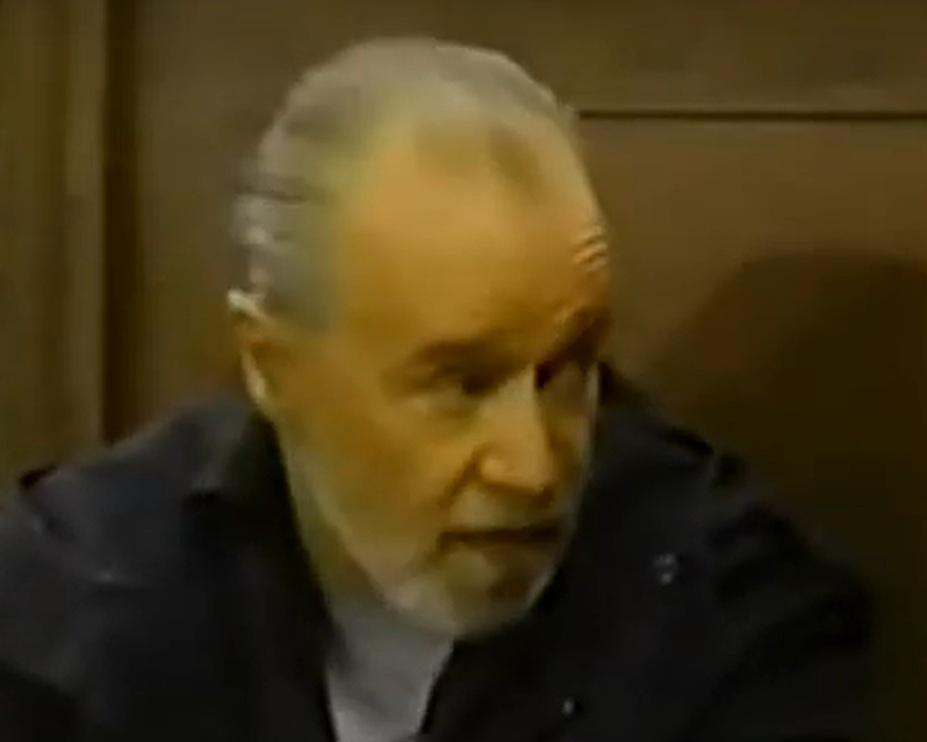 A visually captivating still taken from a pivotal moment in the television sitcom The George Carlin Show (1994-1995)