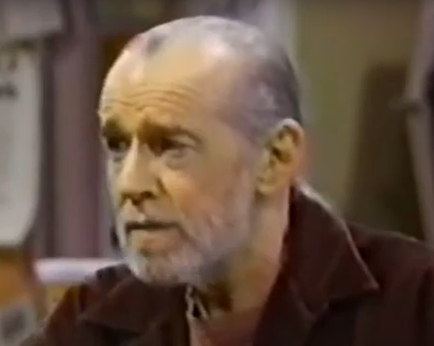 A visually captivating still taken from a pivotal moment in the television sitcom The George Carlin Show (1994-1995)