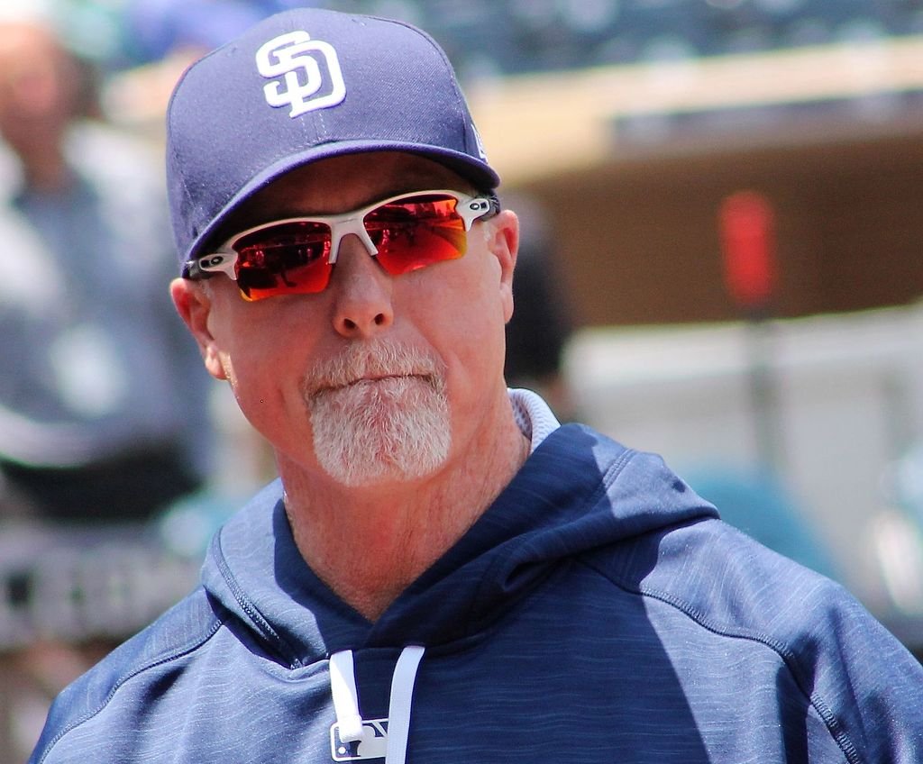 Mark Mcgwire Padres Coach May 2017