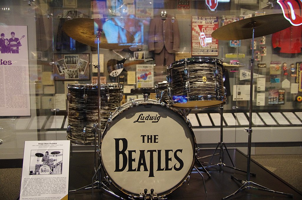 The Beatles drum set