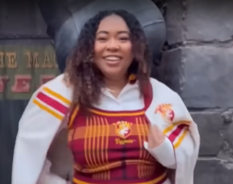 Screenshot of The California-based content creator Dominique Brown