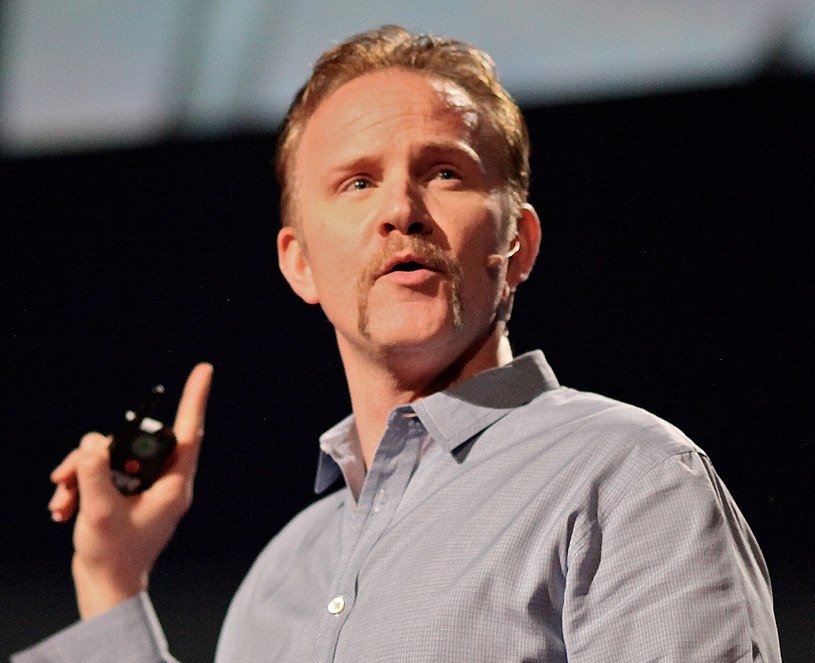 Morgan Spurlock speaking at the February 28 - March 4, 2011 TED Conference.