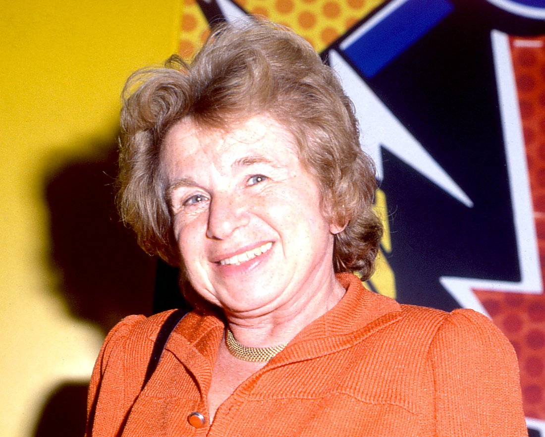 Portrait Photo of German and American sex therapis Ruth Westheimer