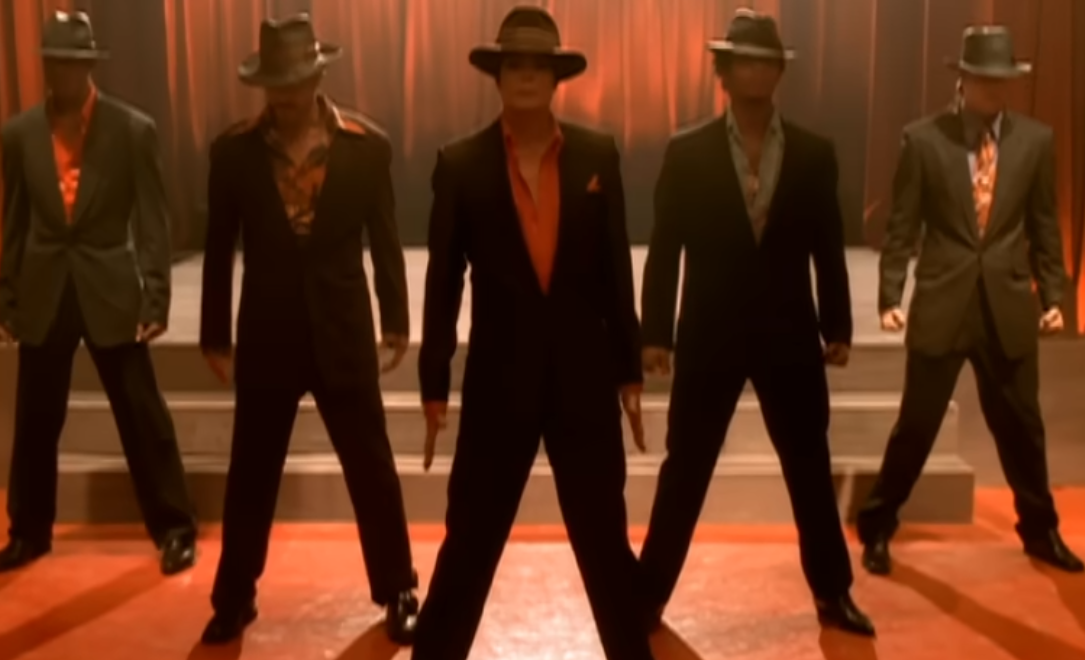 Screenshot from Michael Jackson - You Rock My World (Official Video)