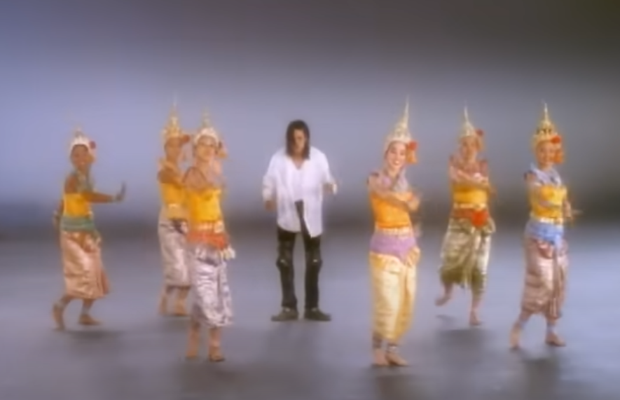 Screenshot from Michael Jackson - Black Or White (Official Video - Shortened Version)