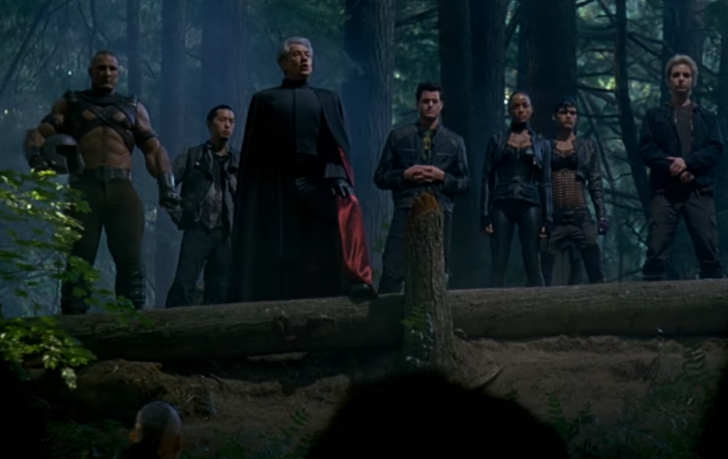 A screenshot from the movie X-Men: The Last Stand