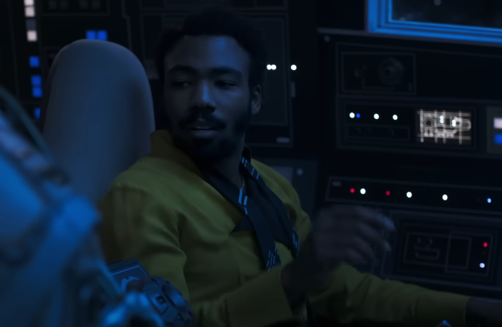 A screenshot from the movie Solo: A Star Wars Story