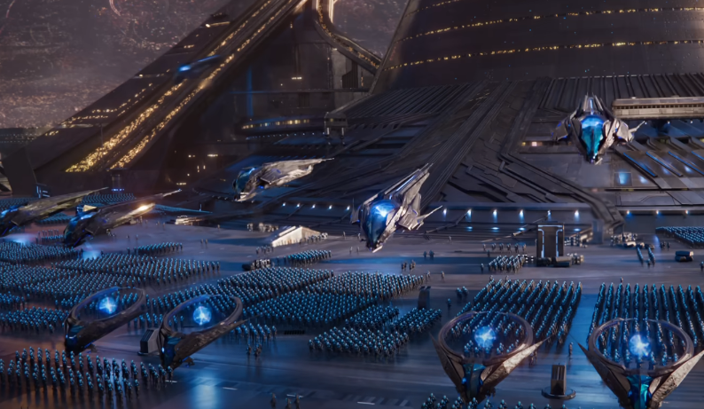 A screenshot from the movie Ant-Man And The Wasp: Quantumania