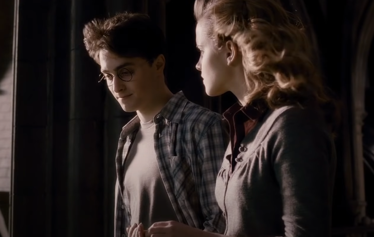 A screenshot from the movie Harry Potter And The Half-Blood Prince