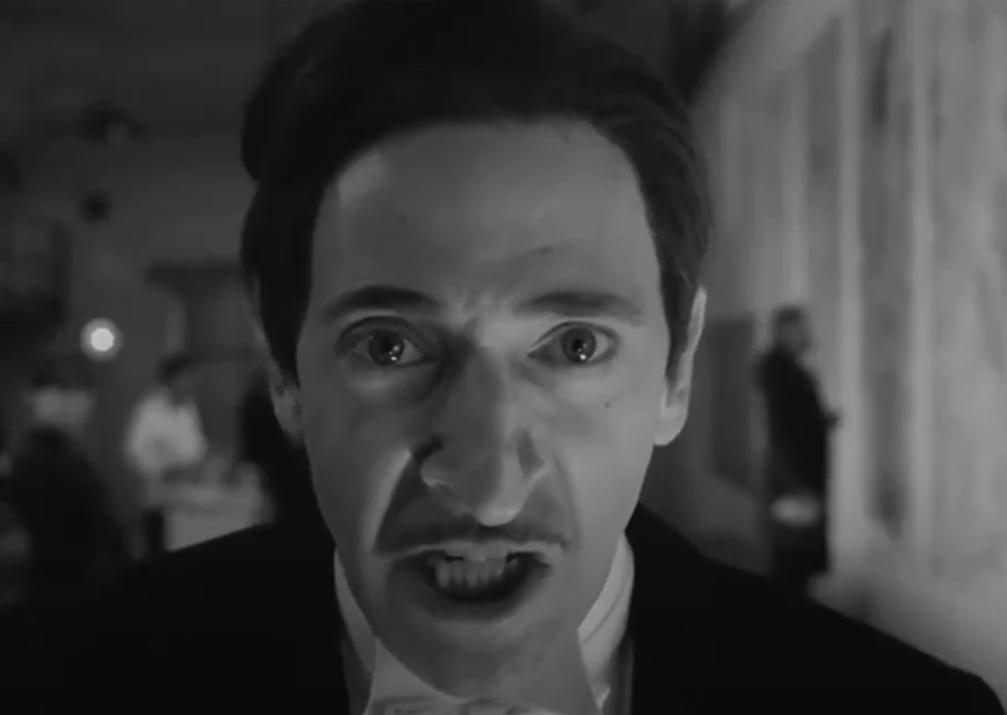 Screenshot of Adrien Brody from - The French Dispatch (2021)